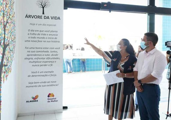 Paulo Dantas visita Hospital da Mulher e assume compromisso com profissionais de saúde