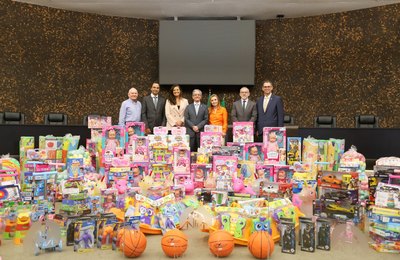 Cartórios doam 500 brinquedos para campanha de Dia das Crianças do TJAL