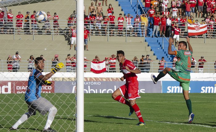 Mateus marcou seu segundo pelo CRB em 2019 - Foto: Bruno Fernandes