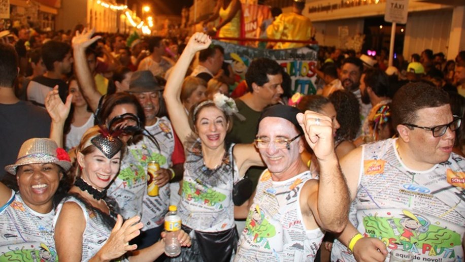Filhos da Pauta desfila no Jaraguá Folia no dia 2 de fevereiro
