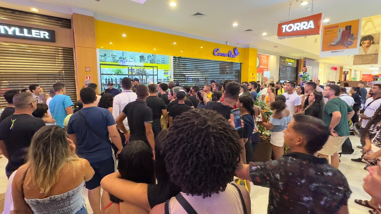 Homem mata mulher em shopping de Maceió e depois se suicida; vídeo