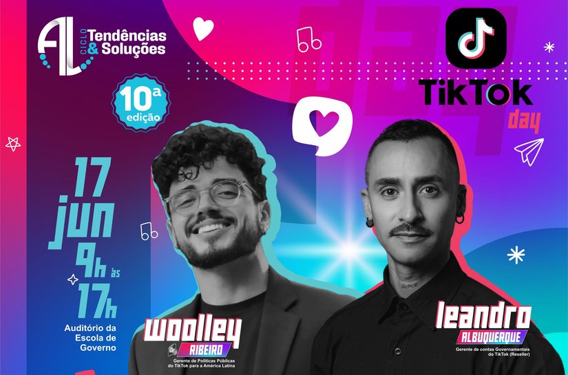 TikTok Day: 10ª edição do Tendências & Soluções traz especialistas da plataforma para Alagoas