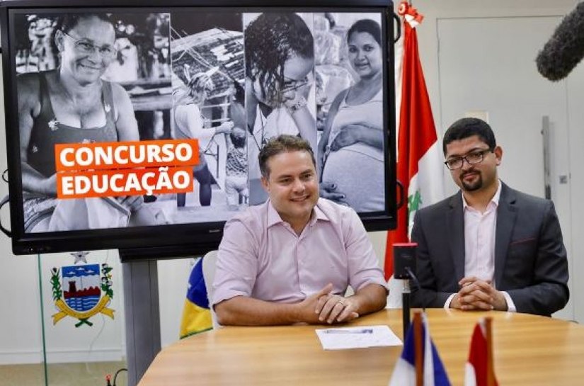 Concurso da Educação terá inscrições abertas na terça (2), anuncia Renan Filho