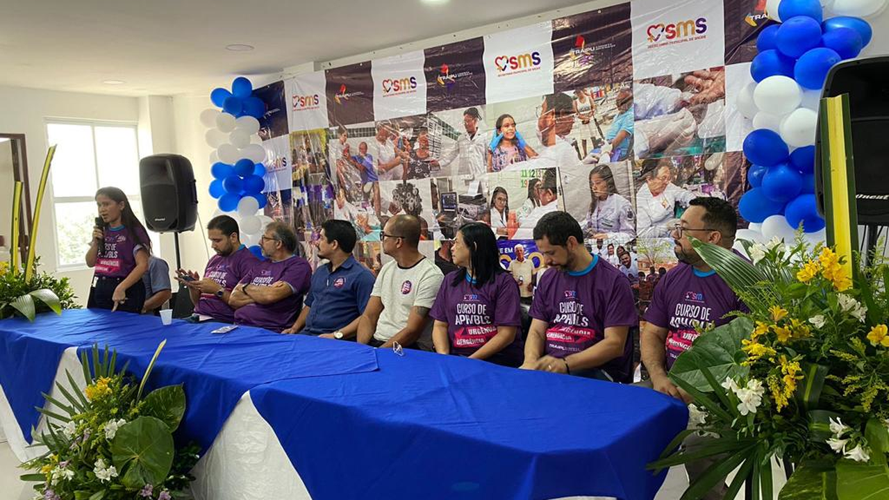 Profissionais de enfermagem traipuenses participam de capacitação de emergência em saúde