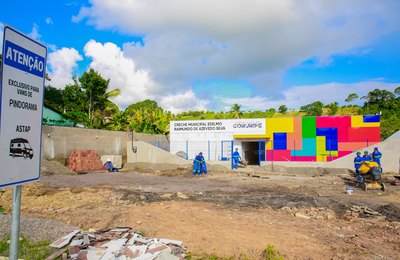 Creche Edelmo Raimundo, em Pindorama, entra na fase final de obras e será entregue em breve