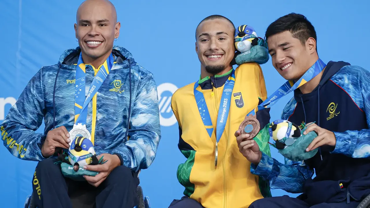 Parapan: Brasil supera 100 ouros nos Jogos de Santiago