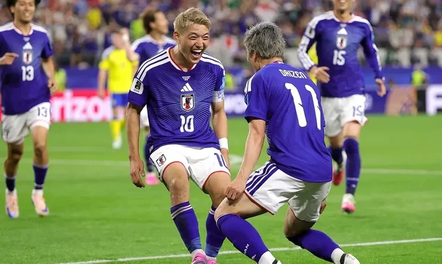 Japão empatou em 1 x 1 com a Suécia nessa quinta (25/6), ficou na 2ª colocação do Grupo F e enfrentará a Seleção Brasileira no mata-mata - Foto: Getty Images