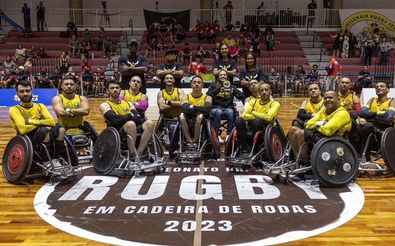Santer é campeão do Brasileiro de rúgbi em cadeira de rodas