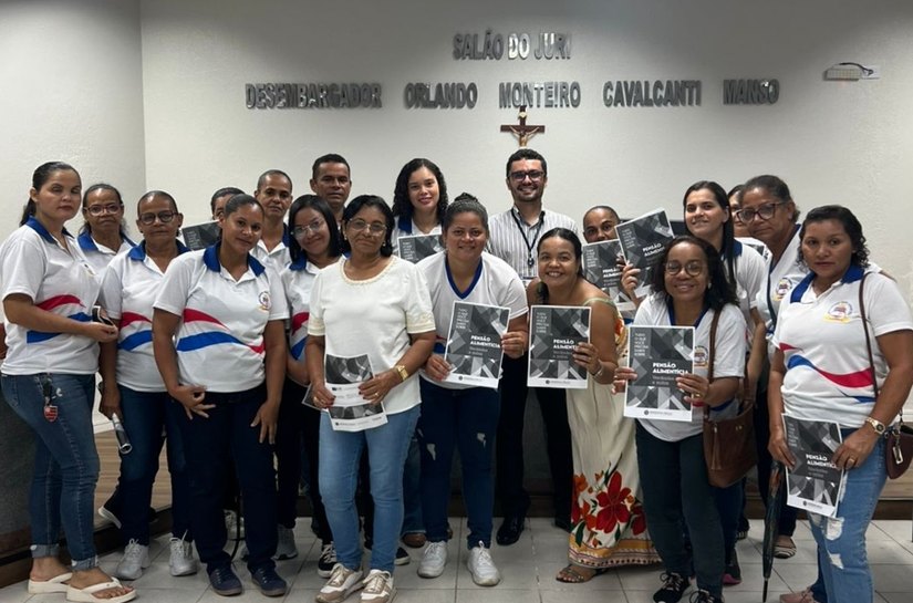 PCJE promove atividade com estudantes sobre Judiciário e Ação de Alimentos em Cajueiro