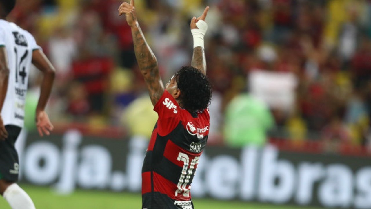 Gabigol se torna maior artilheiro brasileiro da Libertadores, mas Flamengo empata com Racing