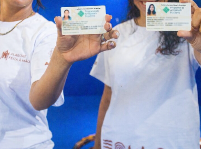 Alagoas Feita à Mão vai emitir Carteira Nacional do Artesão na Feira dos Municípios 2026