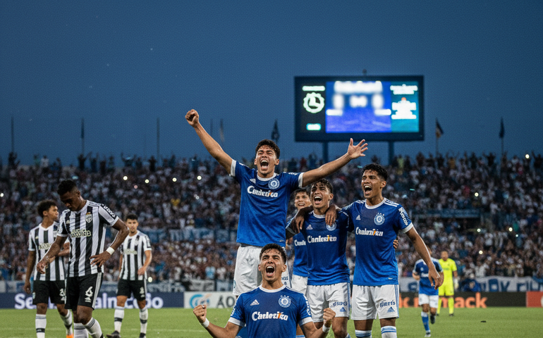 Cruzeiro vence Santos por 3 a 1 e avança às quartas de final da Copinha