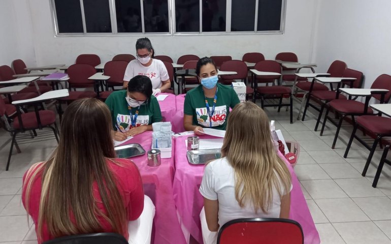 Outubro Verde: Saúde realiza ações de prevenção à sífilis congênita para a comunidade