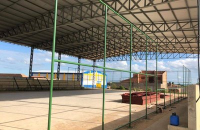 Construção da Praça da Juventude já está 60% concluída