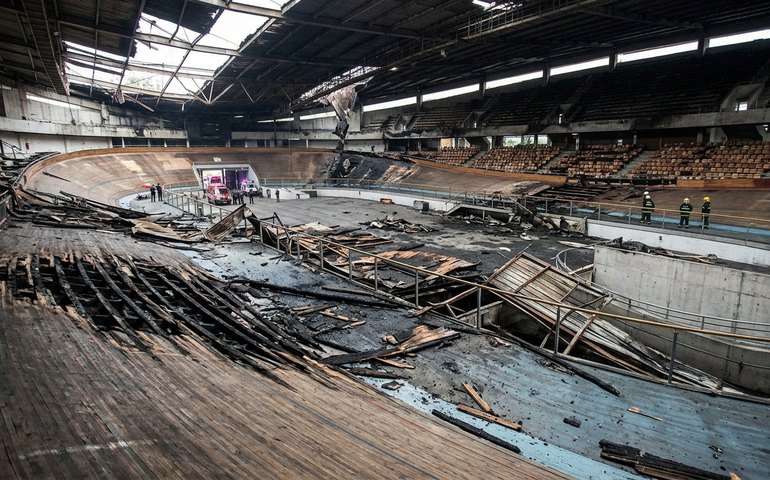 Presidente do COB lamenta incêndio no Velódromo e oferece apoio à Prefeitura