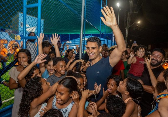 Prefeitura de Maceió inaugura Areninha Vila Brejal e amplia acesso ao esporte na Levada