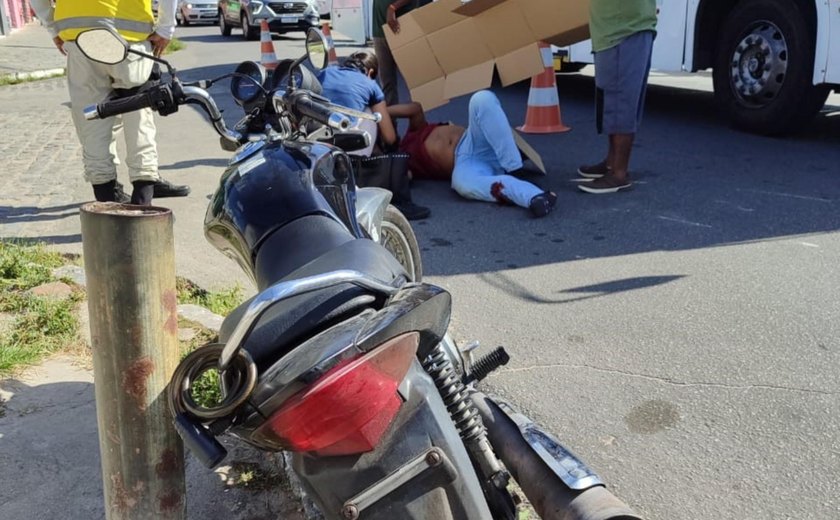 Ronda presta socorro a motociclista vítima de acidente no Jacintinho