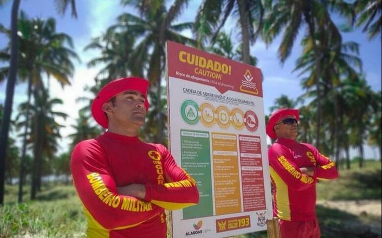 Alagoas têm redução de 200% em vítimas fatais por afogamento