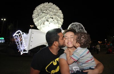 “Natal em Família” em Arapiraca começa com Papai Noel e o acender das luzes nesta terça