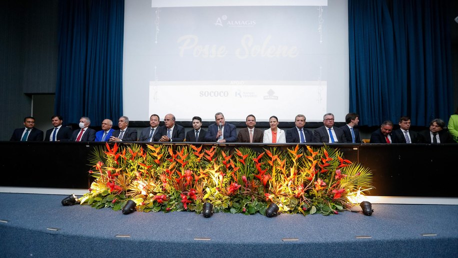 Secretária do Gabinete Civil prestigia solenidade de posse da nova diretoria da Almagis