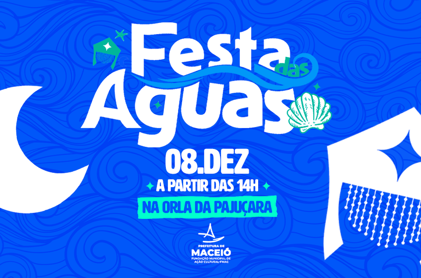 Festa das Águas celebra tradição, fé e cultura afro na orla da Pajuçara