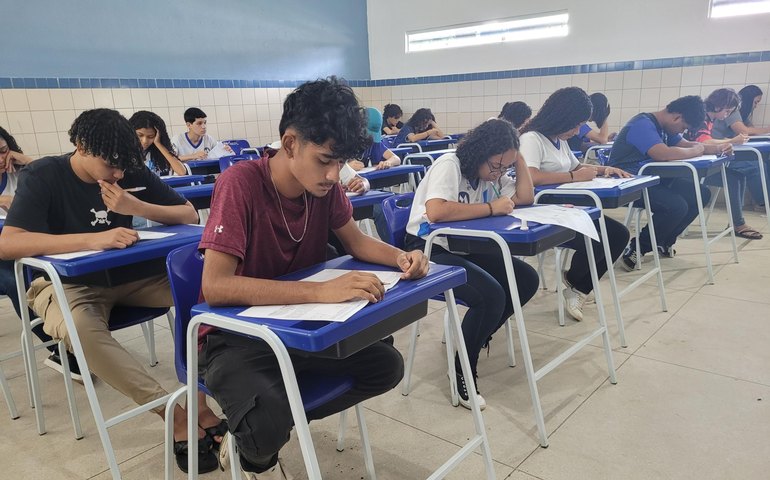 Provas da Olimpíada Brasileira de Matemática das Escolas Públicas são aplicadas nos 102 municípios alagoanos