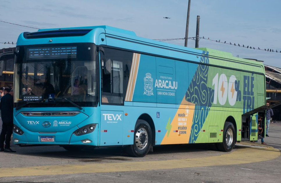 Secom -  onibus eletrico / Foto: Foto: SECOM