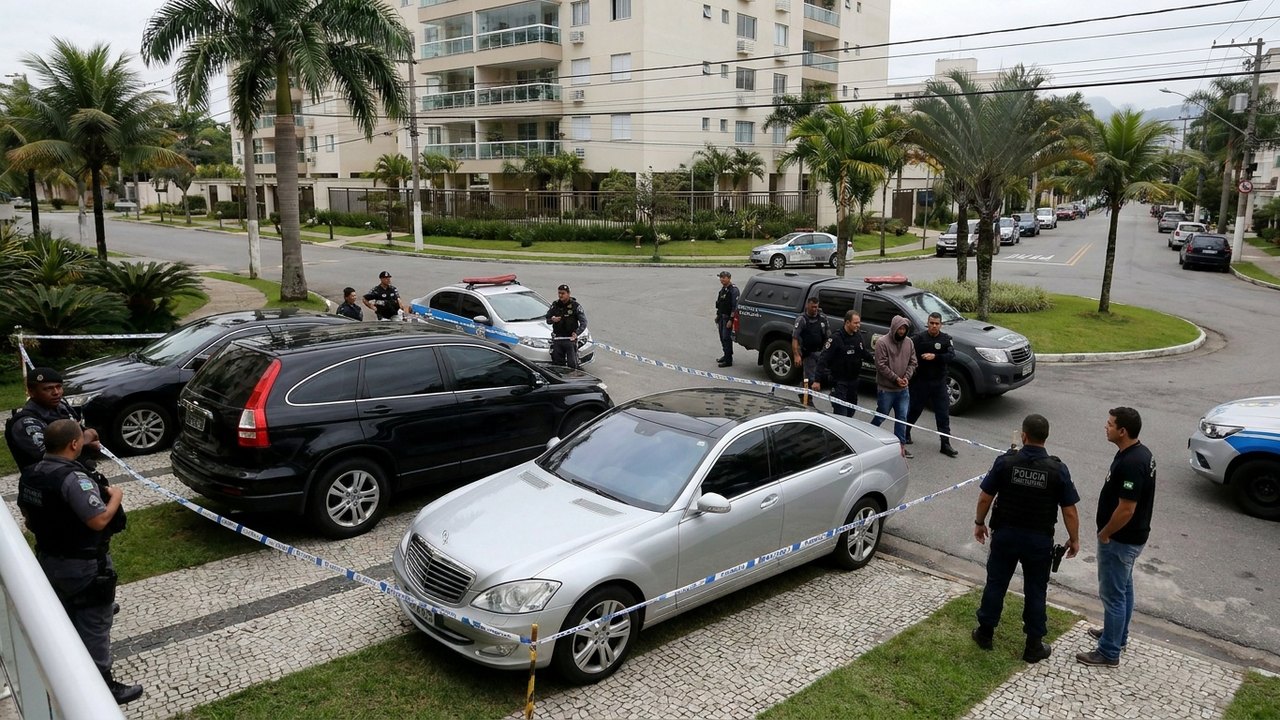Polícia prende condenado a 16 anos por estelionato e apreende carros de luxo adulterados no Recreio