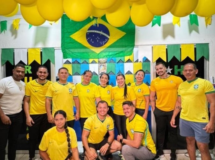 Academia da saúde de Campo Alegre promove grande Aulão de Zumba com o Tema “Rumo ao hexa”