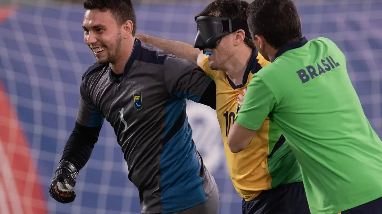 Futebol brasileiro faz festa em dose dupla no Parapan de Santiago