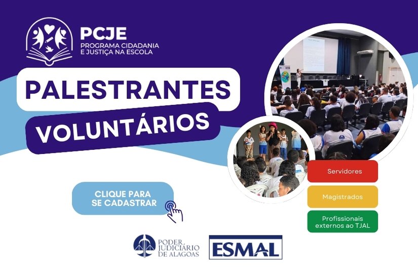 Palestre para crianças e adolescentes atendidos pelo Cidadania e Justiça na Escola