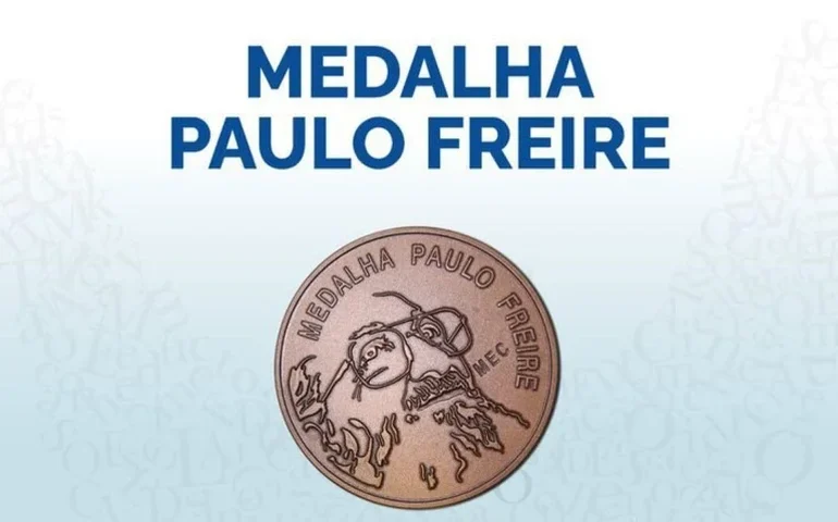 Inscrições para a Medalha Paulo Freire são prorrogadas até 6 de maio