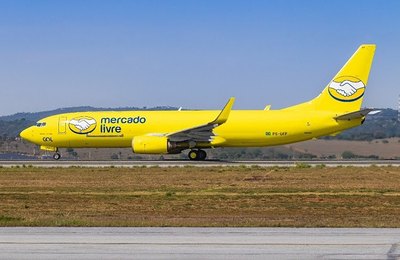 GOL e Mercado Livre completa 1 ano com sexta aeronave e nova rota cargueira em Salvador