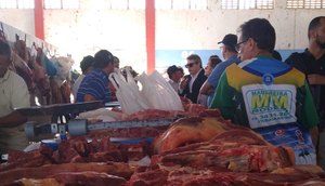 FISCALIZAÇÃO MERCADO / Foto: Assessoria de Comunicação – FPI/SE