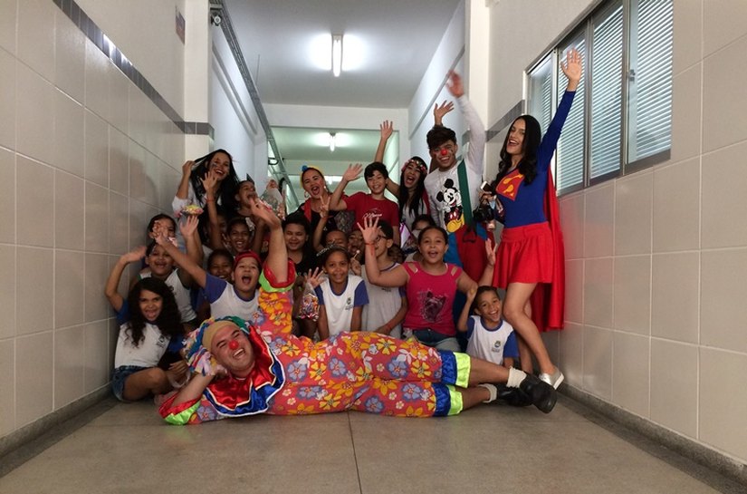 FAT realiza dia de diversão para estudantes da rede municipal de ensino