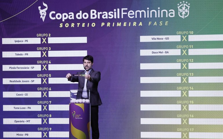 Copa do Brasil Feminina tem confrontos da primeira fase definidos