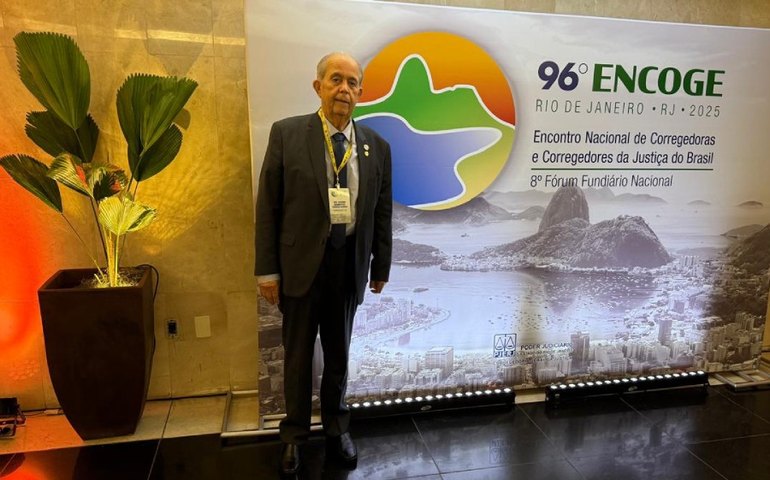 Corregedor Celyrio Adamastor participa do 96º Encoge, no Rio de Janeiro