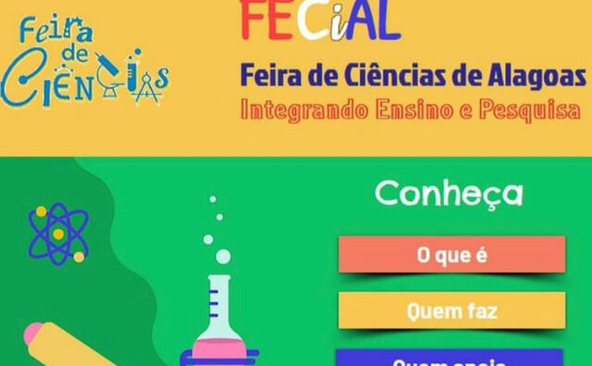 Cesmac realiza Feira de Ciências do Estado de Alagoas