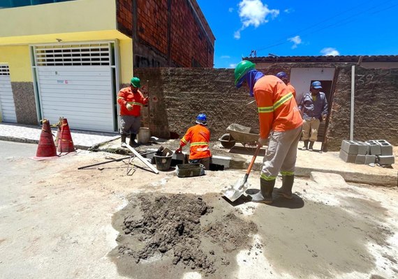Infraestrutura reconstrói sistema de drenagem no Benedito Bentes