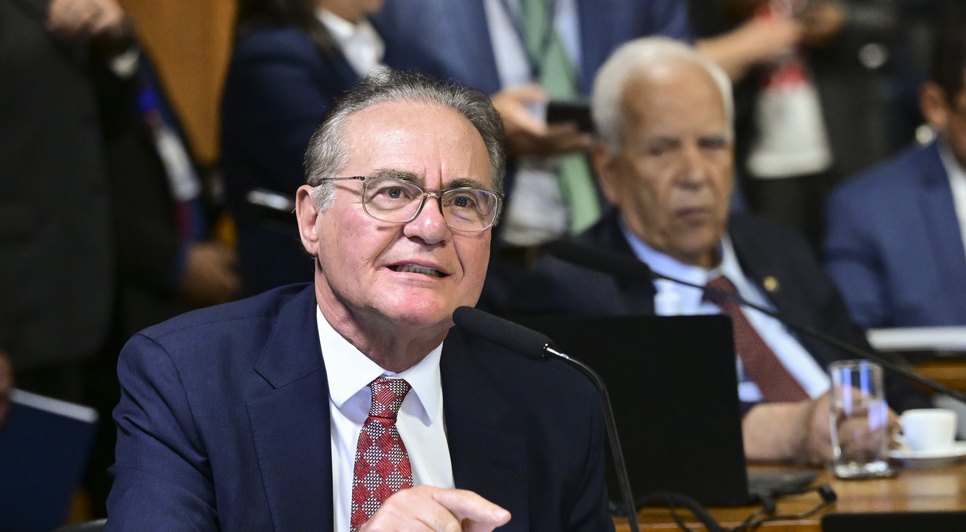 Renan Calheiros. / Foto: Geraldo Magela/Agência Senado.