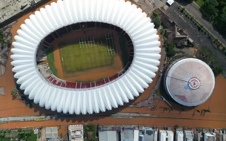 Internacional, Grêmio e Juventude pedem suspensão do Brasileirão por 20 dias por conta das enchentes no Rio Grande do Sul
