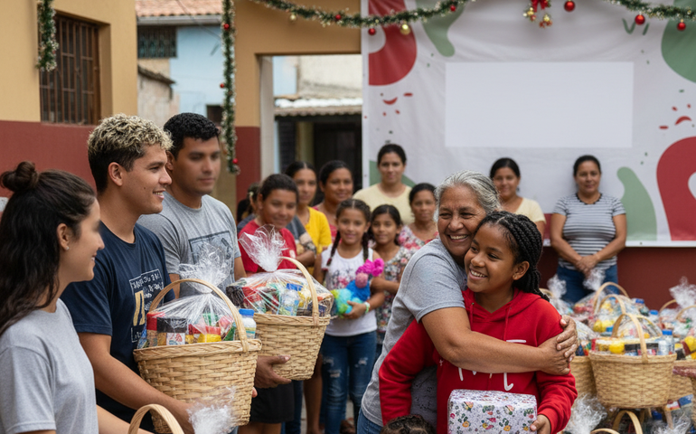 Natal solidário: de Ludmilla a Deolane, famosos aproveitam a data para distribuir cestas básicas e presentes