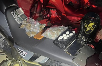 Abordagem da Polícia Militar prende homem com 800 gramas de drogas na Ponta Grossa