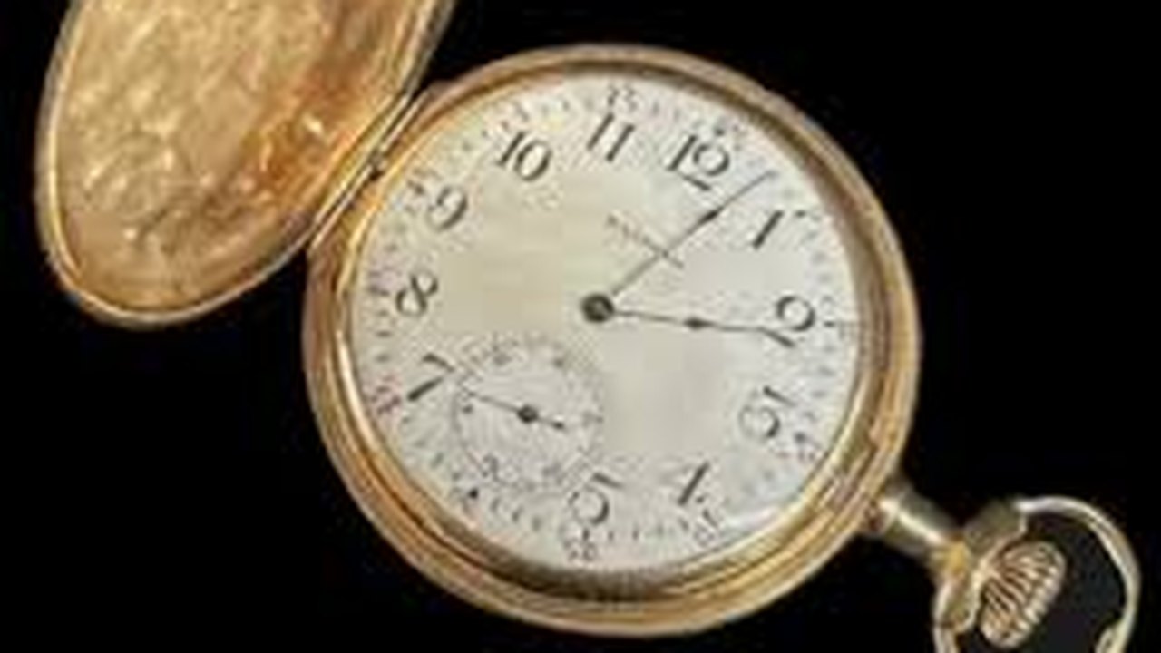 Relógio de ouro do passageiro mais rico do Titanic é vendido por valor recorde de R$ 7 milhões