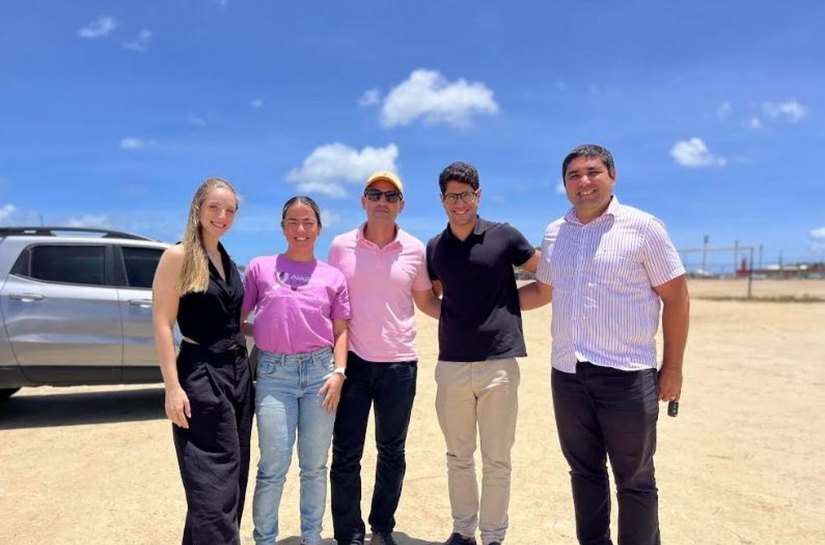 Caixa Econômica realiza vistoria em terreno onde será construída a Casa da Mulher Brasileira em Alagoas