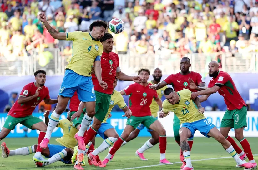Brasil sofre com Marrocos e estreia na Copa do Mundo com empate
