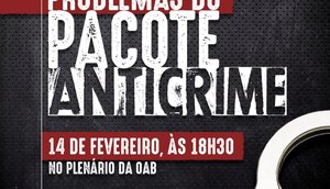 PACOTE ANTICRIME OAB