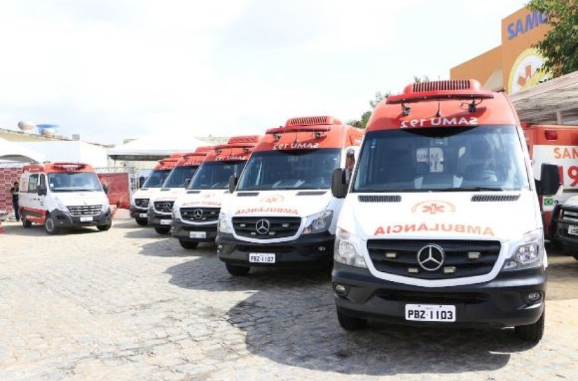 Alagoas recebe mais nove ambulâncias do Samu 192