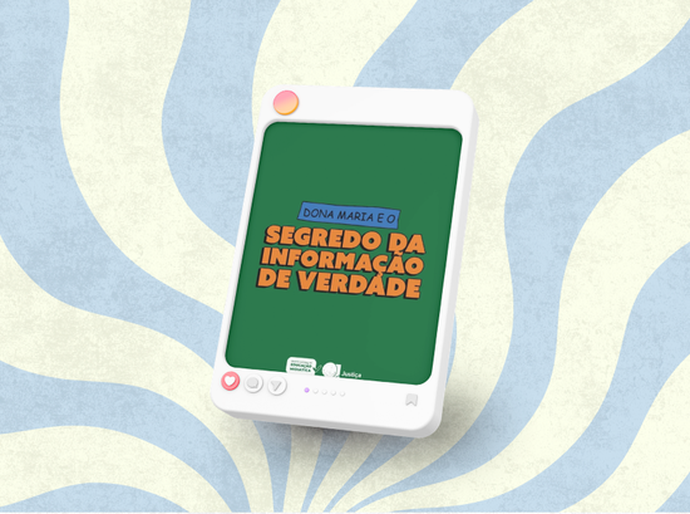 TRE/AL lança história em quadrinhos para orientar pessoas idosas sobre desinformação e segurança digital
