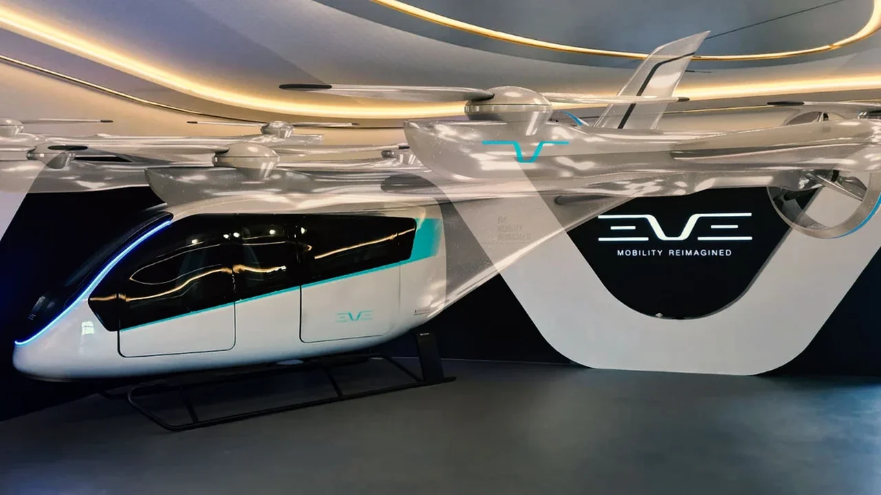 Eve assina memorando com Aerosolutions e Bluenest para para venda de até 50 eVTOLs